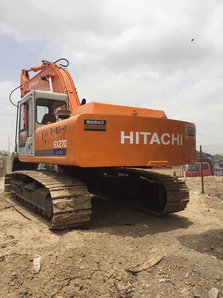 HITACHI EX270 EXCAVATOR Zahid Khan International & Co. Excavators